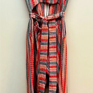 Anthropologie Porridge Alida Cut-Out Jumpsuit has pockets cuffed Size Small